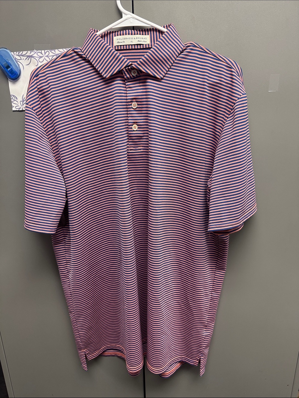 Holderness & Bourne Striped Polo
